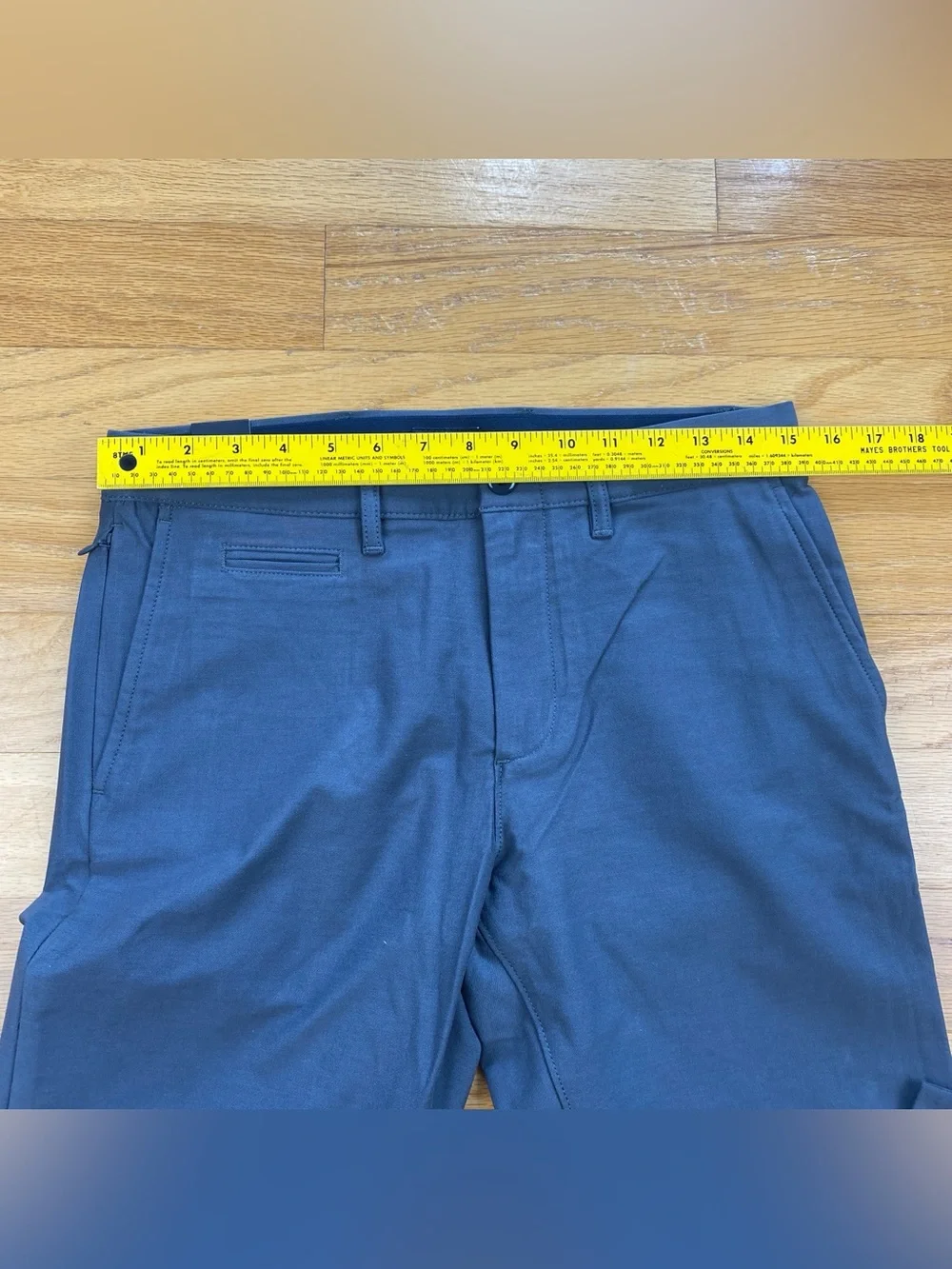 J. CREW 484 Slim-fit tech pant in Atlantic Slate Size 29x32 NWT $128 CG696
